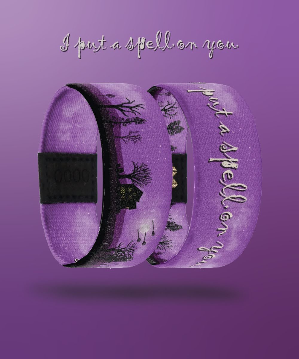 I put a spell on you V2 collectible wristband design